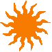 Pageant sun logo