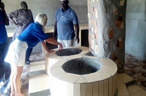 ovens in the new kitchen