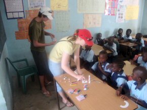 Making mosaic letters