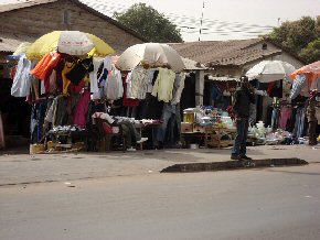 Gambian market