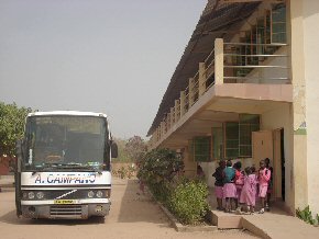 Gambia street scene