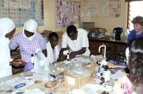 At the end of each workshop the teachers had to teach some children what they had learned