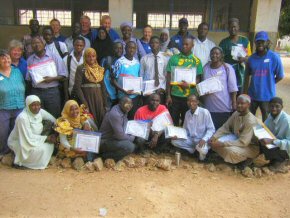 participants in the third workshop with the Pageant team