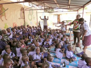 Children at Unity nursery