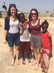 Ellie, Mama, Rachel and Binta