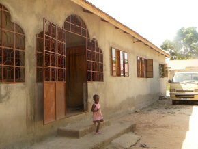 The outside of Wandifa's new house