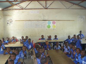 A typical classroom in Kotukala