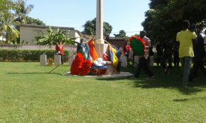 wreath laying