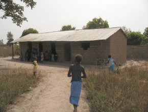 Brikamedina Nursery School in February 2008 - outside