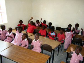 a refurbished classroom