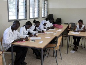 Trainee Teachers  at the College writing their first ever short story