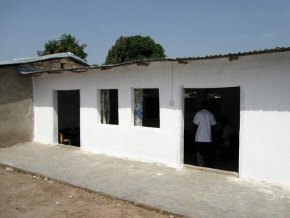 outside the new second classroom