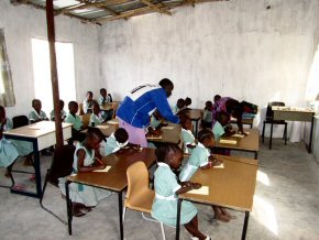 class in progress in second classroom