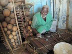 Ebrima and his xylophones