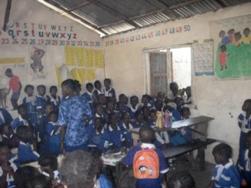 Overcrowded conditions in the present JTT Nursery School