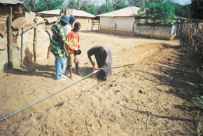 laying the pipeline