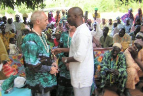 Jon at the official opening