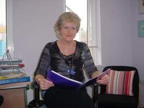 Trafalgar Headteacher Lynne Wise