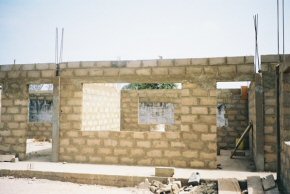 classroom block from the front