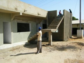 classroom block ground floor completed