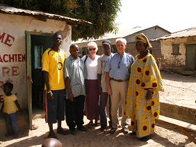 The Headmaster (2nd left) and his wife