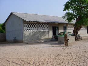 exterior view of the new classroom block