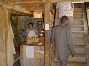 Bakary Gitteh in the flour mill at Singleton