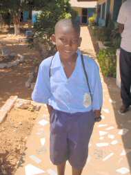 Sponsored boy from Bakau New Town LBS