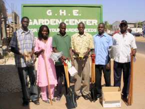 buying garden tools for Pageant Gift Token scheme