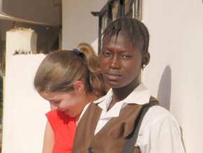 rances & sponsored girl Bintou