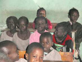 nursery with sponsored girl in pink