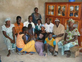 Sainey and Alhassan's family