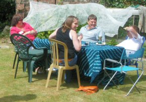 Janey, Jemma, Robin & Andy