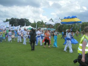 parade through the park