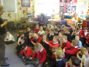 Children at Westdene Primary School