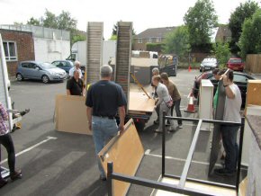 donated office furniture