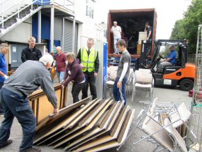 now a huge stack of tables