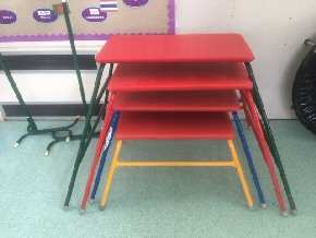 square exercise tables