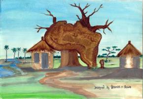 Ousman Sowe's picture 'Tree of Africa'