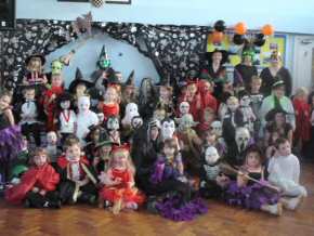 St Mary's RC Primary School, Whitehaven - fancy dress Halloween Disco - pic1