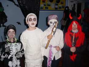 St Mary's RC Primary School, Whitehaven - fancy dress Halloween Disco - pic7