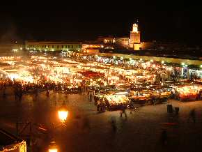 Marrakech by night