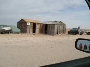 Western Sahara - Mauritania border post