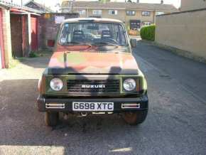 IceCold2007's first car, a Suzuki Samurai 