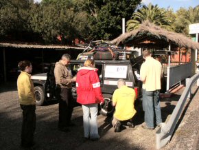 Team Double Excels (T8907) repairing car