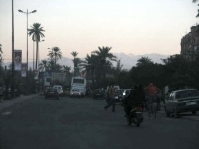 Entering Marrakech