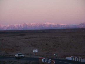 Leaving Ouarzazate in the morning