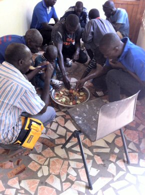 lunch, Gambian style