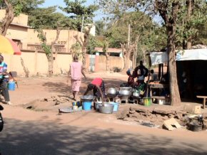 Laundry service. Bamako