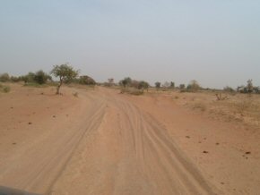 Typical track to Timbuktu